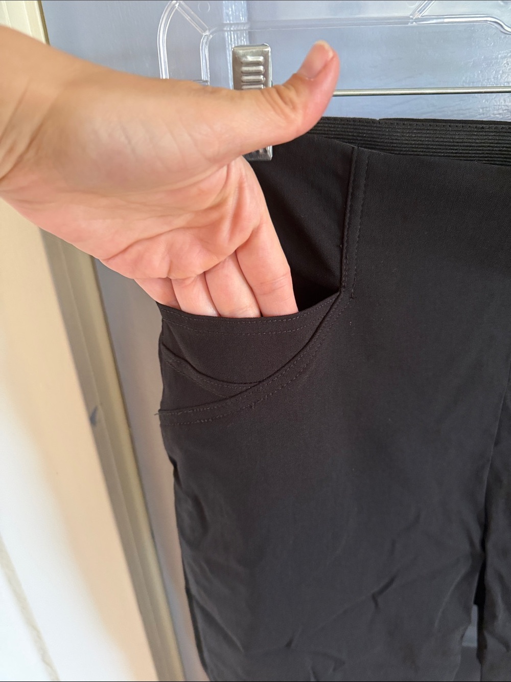 Maurices Black Stretch Waistband Pants - Picture 5 of 5